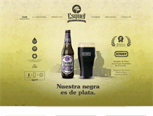 Tablet Screenshot of cervezaesquel.com